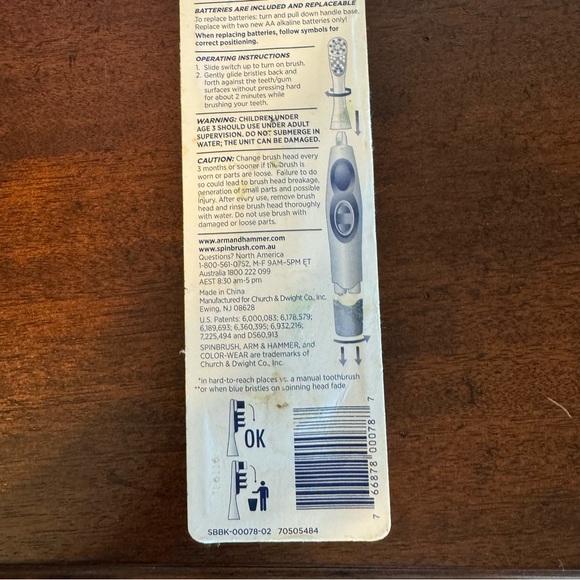 ARM AND HAMMER SPINBRUSH PRO SERIES - Picture 6 of 8